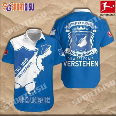TSG 1899 Hoffenheim Blue Hawaiian Shirt