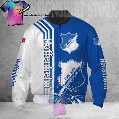 TSG 1899 Hoffenheim Blue White Bomber Jacket