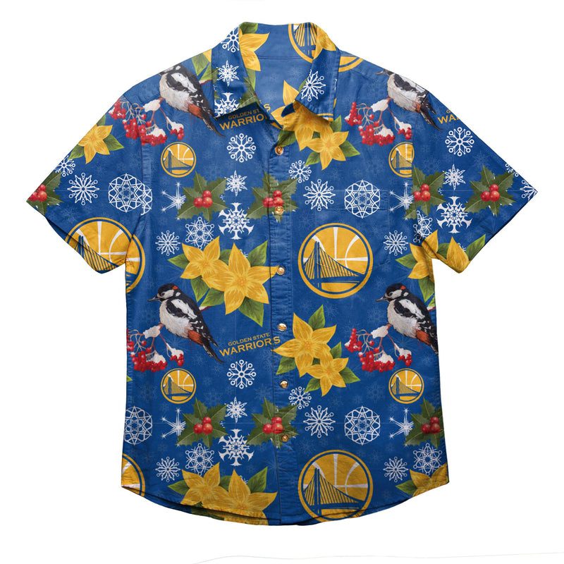 NBA Golden State Warriors Summer Hawaiian Shirt V2 NBA Golden State Warriors Summer Hawaiian Shirt V2