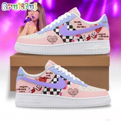 Taylor Swift Music Angels Roll Their Eyes Air Force 1 Shoes Sneaker