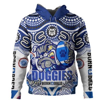 Canterbury-Bankstown Bulldogs Custom Hoodie - Indigenous Doggies "Born & Bred" Hoodie
