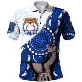 Canterbury-Bankstown Bulldogs Custom Polo Shirt - Doggies Blood In My Veins Patronage Polo Shirt
