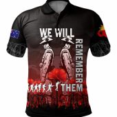 Australia Anzac Day Polo Shirt - Remember Them