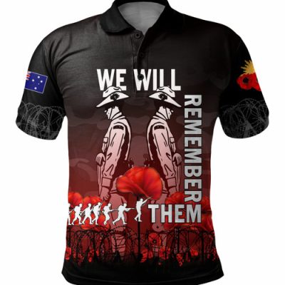 Australia Anzac Day Polo Shirt - Remember Them