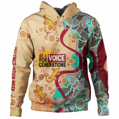 Australia  National Reconciliation Week Custom Hoodie - Be A Voice For Generations Hoodie