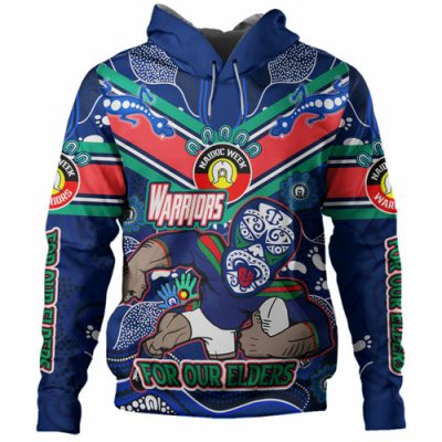 New Zealand WarriorsNaidoc Week Custom Hoodie - For Our Elders Home Jersey Hoodie