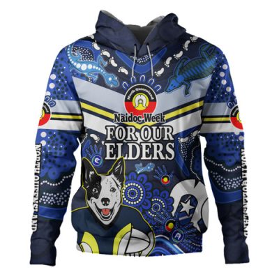 North Queensland Cowboys Naidoc Custom Hoodie - For Our Elders Home Jersey Hoodie
