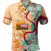 Australia  National Reconciliation Week Custom Polo Shirt - Be A Voice For Generations Polo Shirt