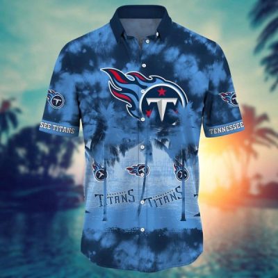 NFL Tennessee Titans Blue Hawaiian Shirt