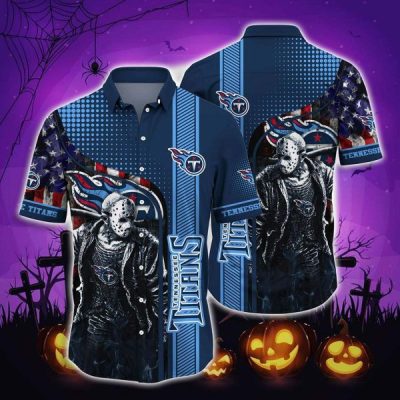 NFL Tennessee Titans Jason Voorhees Hawaiian Shirt