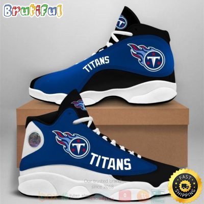 Tennessee Titans Nfl Team Air Jordan 13 Shoes