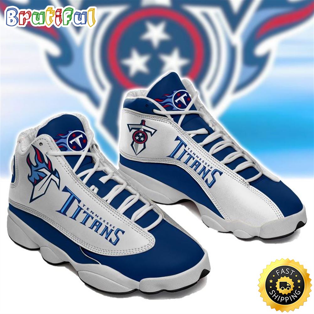 Tennessee Titans Nfl Ver 4 Air Jordan 13 Sneaker