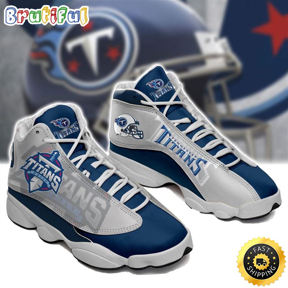 Tennessee Titans Nfl Ver 5 Air Jordan 13 Sneaker Tennessee Titans Nfl Ver 5 Air Jordan 13 Sneaker