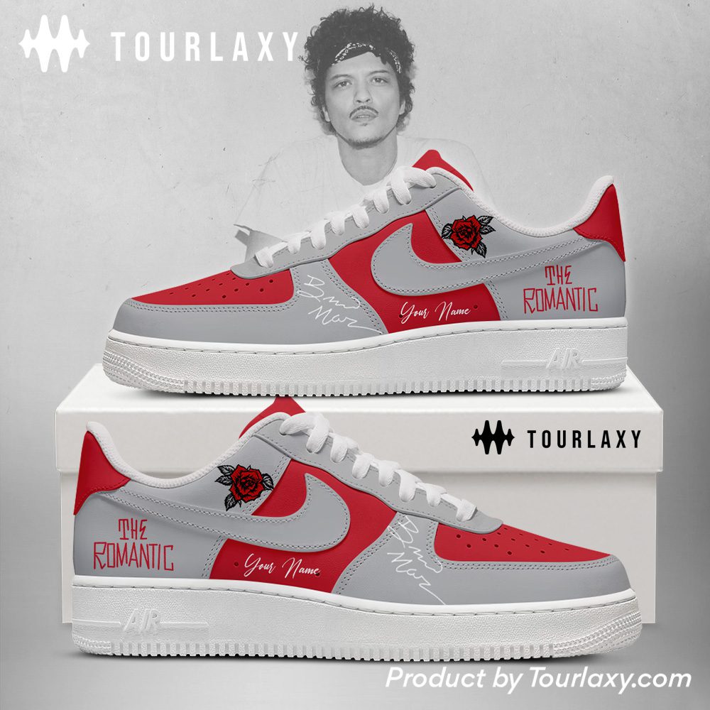 Romantic Tour 2026 - Bruno Mars Tour AF1 Shoes Romantic Tour 2026 - Bruno Mars Tour AF1 Shoes