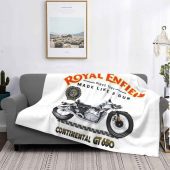 The Royal Enfield Continental Soft Warm Throw Blanket Royal Enfield Classic Redditch Continental Interceptor Royal Enfield.jpg - demo10