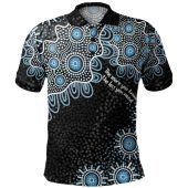 Australia Aboriginal Polo Shirt - The More You Know The Less You Need Blue Polo Shirt