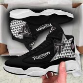 Triumph Motorcycles Black Air Jordan 13 Shoes
