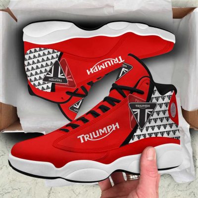 Triumph Motorcycles Red Air Jordan 13 Shoes