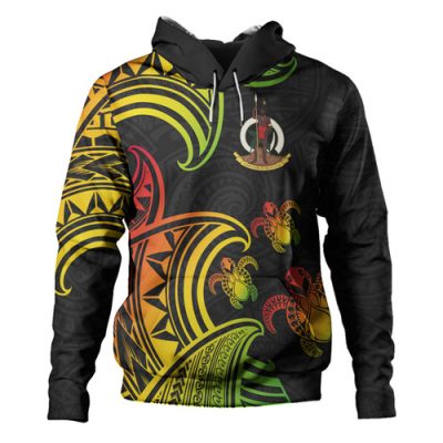 Australia South Sea Islanders Hoodie - Vanuatu Polynesian Reggae Tentacle Turtle Hoodie