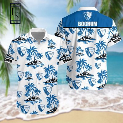 VfL Bochum 1848 Coconut Tree Hawaiian Shirt