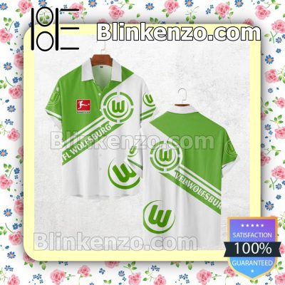VfL Wolfsburg Bundesliga Hawaiian Shirt