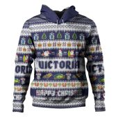 Victoria Christmas Custom Hoodie - Happy Chrissie Ugly Style Hoodie