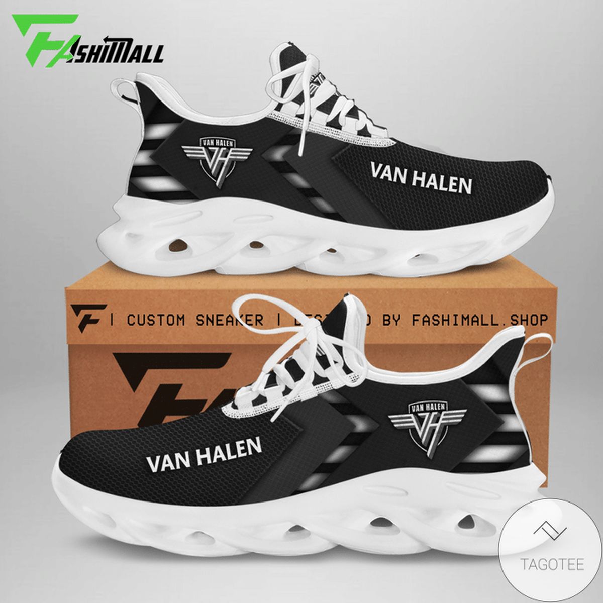 Van Halen Black Max Soul Shoes V1 Van Halen Black Max Soul Shoes V1