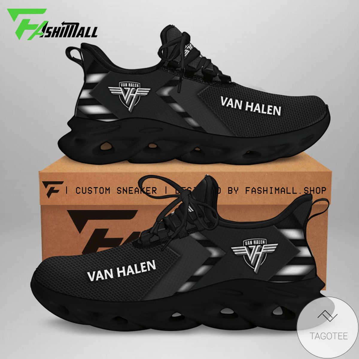 Van Halen Black Max Soul Shoes V1 Van Halen Black Max Soul Shoes V1