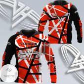 Van Halen Red Black Pullover Hoodie