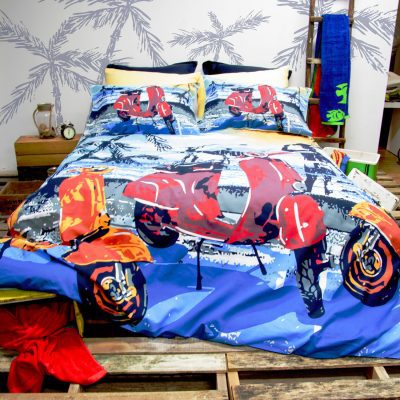 Vespa Special Design Bedding Set