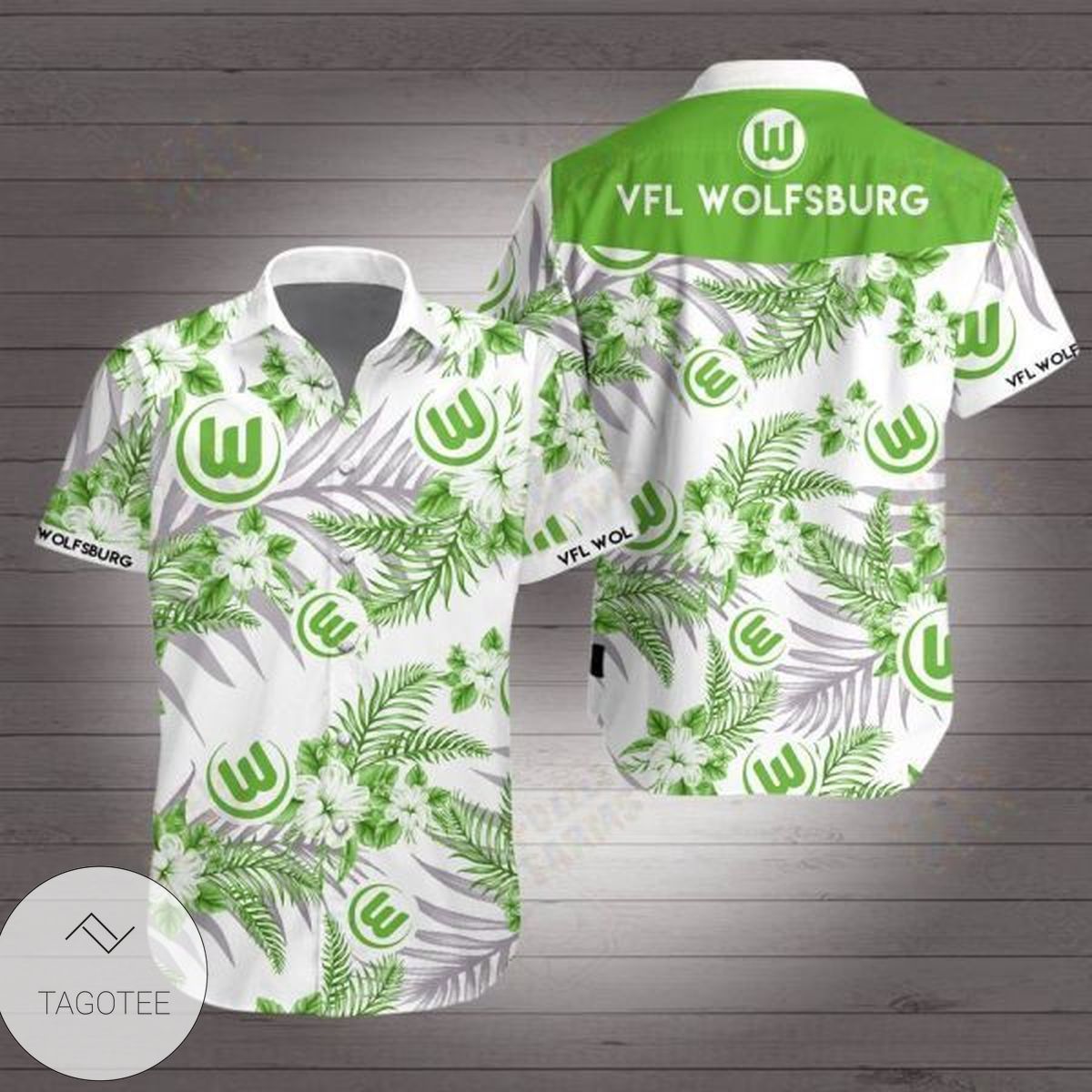 VfL Wolfsburg Hawaiian Shirt VfL Wolfsburg Hawaiian Shirt