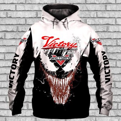 Victory Motorcycles Skull Pullover Hoodie V1
