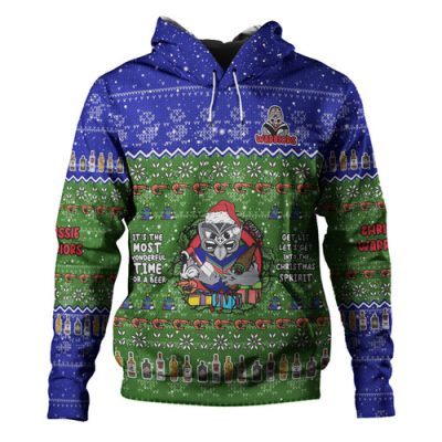 New Zealand Warriors Christmas Custom Hoodie - Chrissie Spirit Hoodie