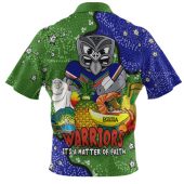 New Zealand Warriors Custom Polo Shirt - Australian Big Things Polo Shirt