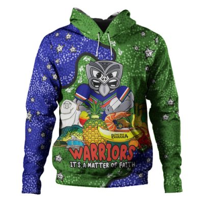 New Zealand Warriors Custom Hoodie - Australian Big Things Hoodie