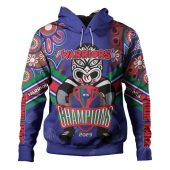 New Zealand Warriors Sport Hoodie - Custom Talent Win Games But Teamwork And Intelligence Win Championships With Aboriginal Style