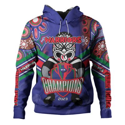New Zealand Warriors Sport Hoodie - Custom Talent Win Games But Teamwork And Intelligence Win Championships With Aboriginal Style