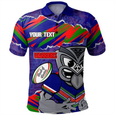 New Zealand Warriors Sport Polo Shirt - Theme Song