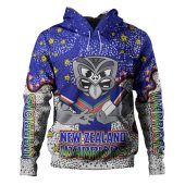New Zealand Warriors Custom Hoodie - Team With Dot And Star Patterns For Tough Fan Hoodie