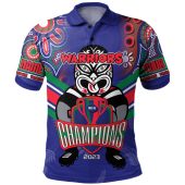 New Zealand Warriors Sport Polo Shirt - Custom Talent Win Games But Teamwork And Intelligence Win Championships With Aboriginal Style