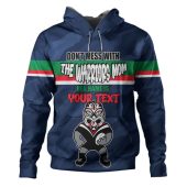 New Zealand Warriors Mother's Day Hoodie - Screaming Mom and Crazy Fan