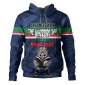 New Zealand Warriors Father's Day Hoodie - Screaming Dad and Crazy Fan