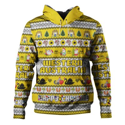 Western Australia Christmas Custom Hoodie - Happy Chrissie Ugly Style Hoodie