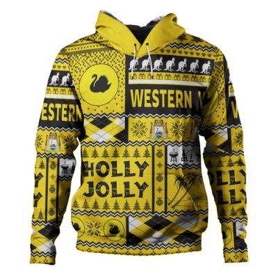 Western Australia Christmas Hoodie - Holly Jolly Chrissie Hoodie