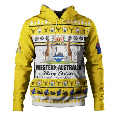 Western Australia Christmas Hoodie - Merry Chrissie Hoodie