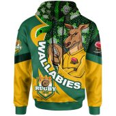 Maroons Rugby Hoodie - Custom Kangaroo Aboriginal Inspired Indigenous Sport Style Hoodie