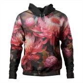Australia Waratah Hoodie - Waratah Oil Painting Abstract Ver1 Hoodie