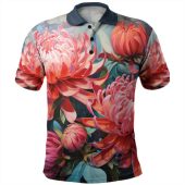 Australia Waratah Polo Shirt - Australian Waratahs Polo Shirt