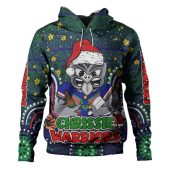 New Zealand Warriors Christmas Custom Hoodie - Christmas Knit Patterns Vintage Jersey Ugly Hoodie