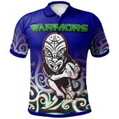 New Zealand Warriors Polo Shirt - Custom New Zealand Warriors Maori Polo Shirt